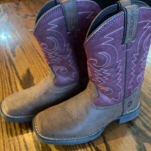 Durango Pink and Brown Western Boots